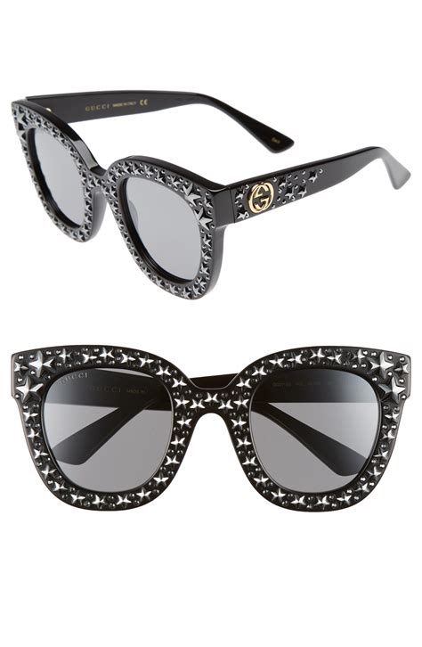 gucci sunglasses with swarovski crystals.